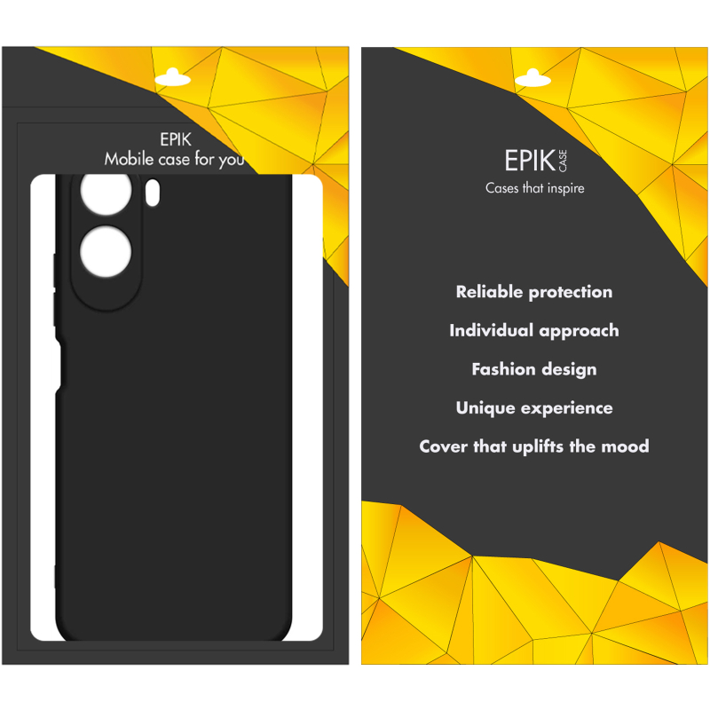 Чохол TPU Epik Black Full Camera для Xiaomi Redmi A7 Pro 4G / Poco C81 Чорний