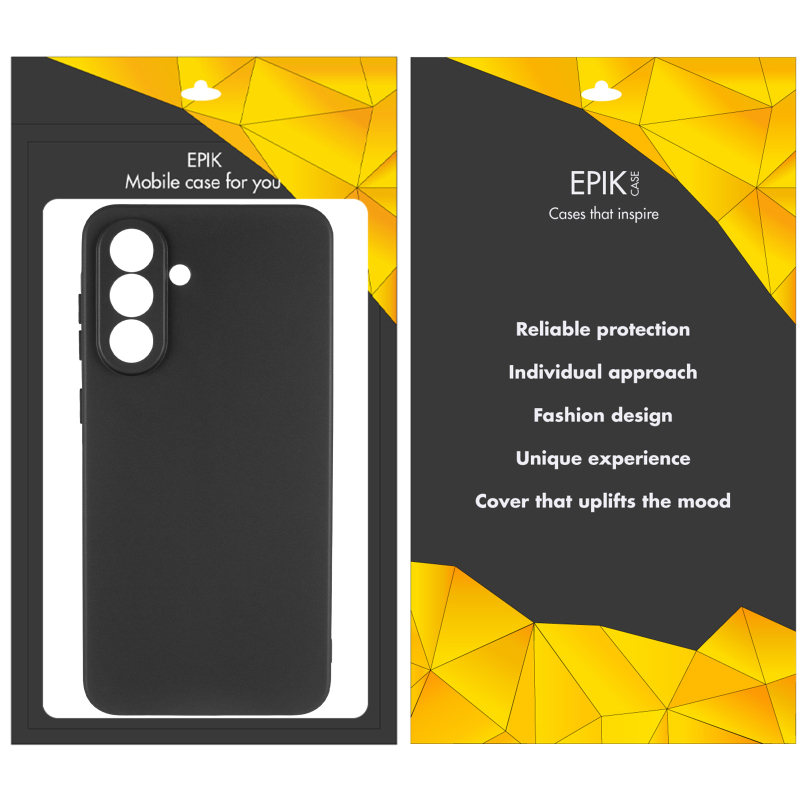 Чохол TPU Epik Black Full Camera для Samsung Galaxy A56 5G Чорний