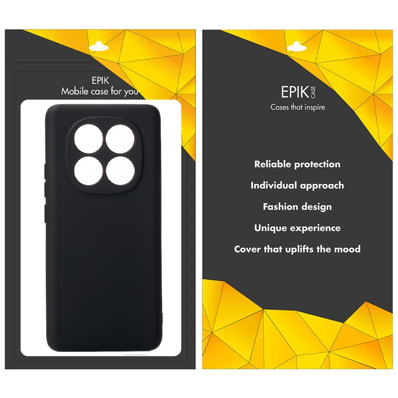 Чохол TPU Epik Black Full Camera для Xiaomi Poco X7 Чорний