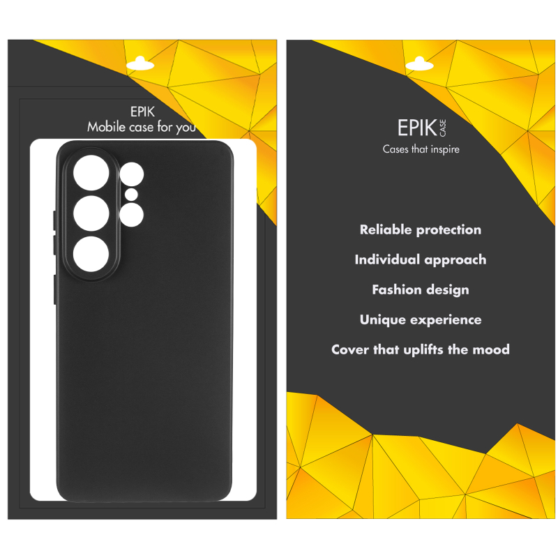 Чохол TPU Epik Black Full Camera для Samsung Galaxy S26 Ultra Чорний