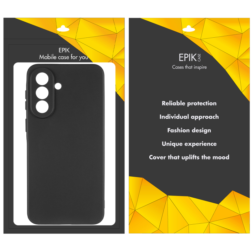 Чохол TPU Epik Black Full Camera для Samsung Galaxy A37 5G Чорний