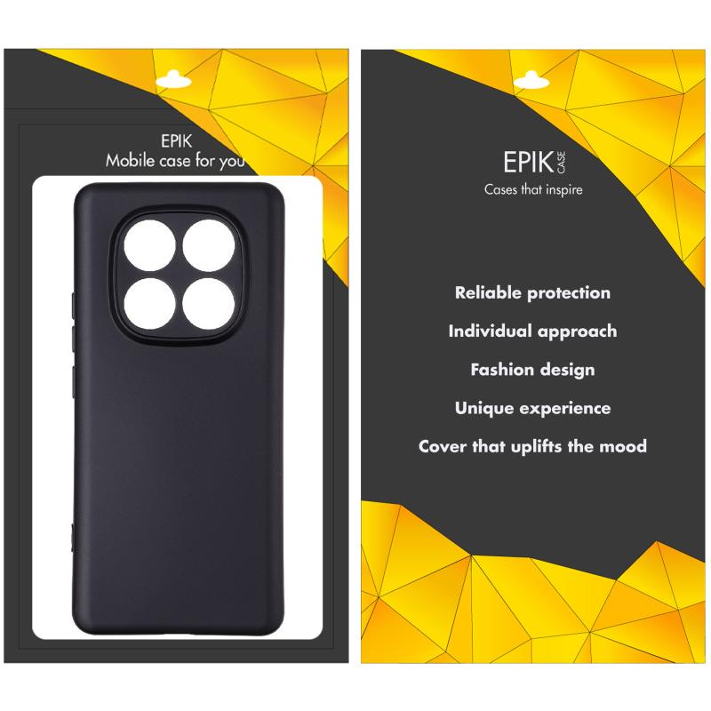 Чохол TPU Epik Black Full Camera для Xiaomi Redmi Note 15 Pro 5G Чорний