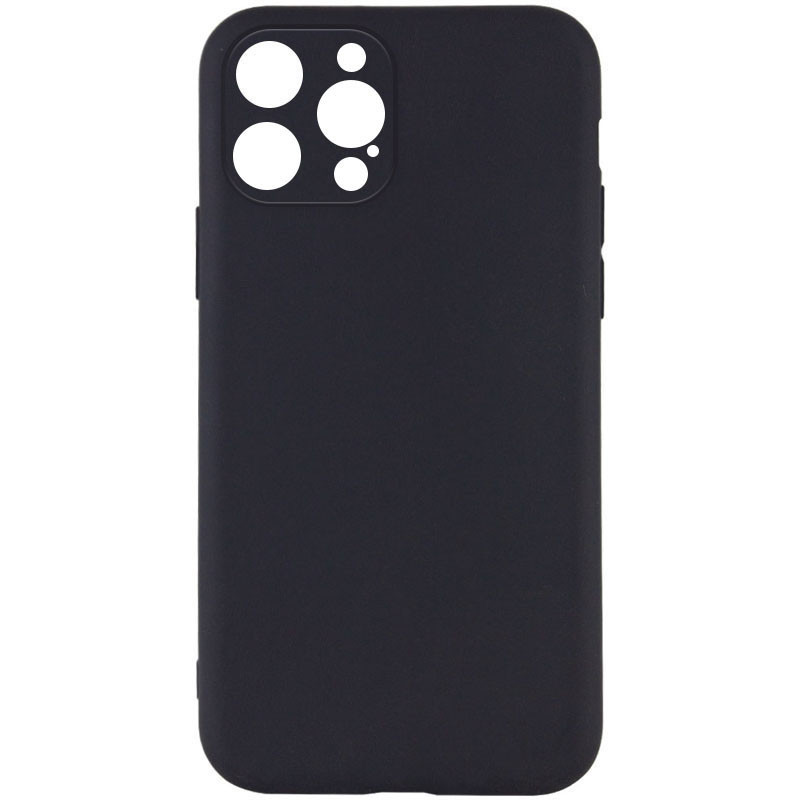 Чохол TPU Epik Black Full Camera для Apple iPhone 12 Pro (6.1") Чорний