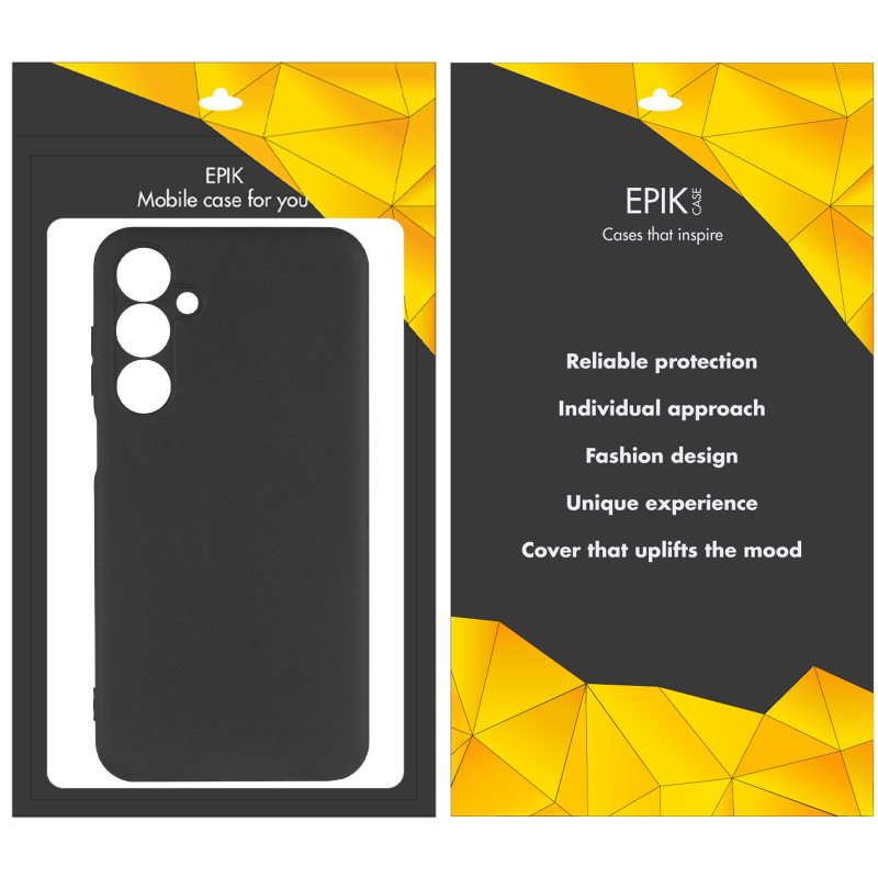Чохол TPU Epik Black Full Camera для Samsung Galaxy M35 5G Чорний