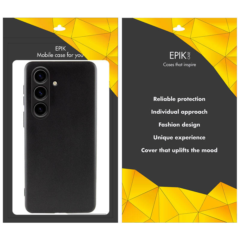 Чохол TPU Epik Black Full Camera для Samsung Galaxy A36 5G Чорний
