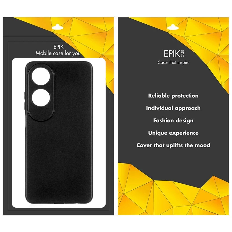 Чохол TPU Epik Black Full Camera для Oppo A60 4G Чорний