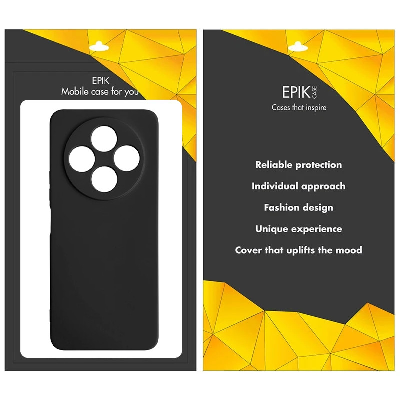 Чохол TPU Epik Black Full Camera для Oppo Reno 12 F 4G/5G Чорний
