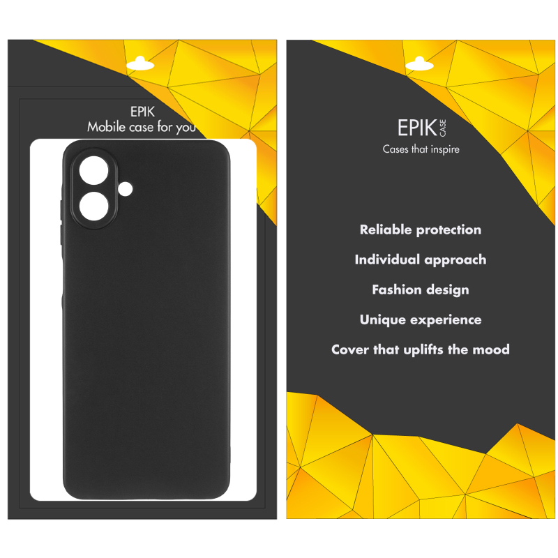 Чохол TPU Epik Black Full Camera для Samsung Galaxy A08 / A07 4G / A07s Чорний
