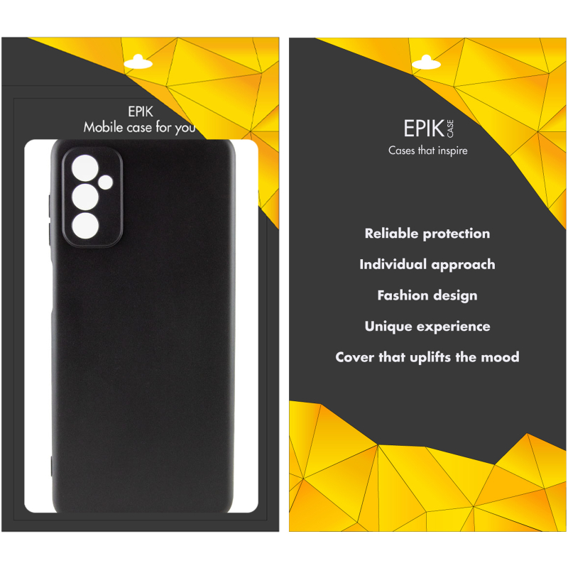 Чохол TPU Epik Black Full Camera для Samsung Galaxy A27 Чорний