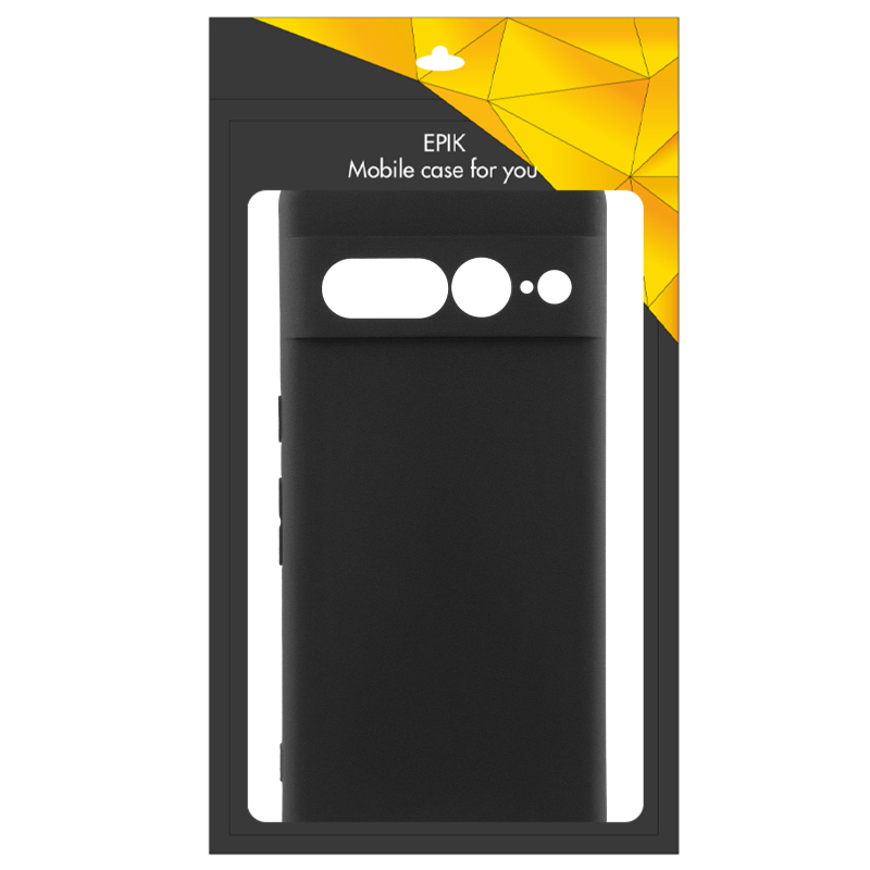 Чохол TPU Epik Black Full Camera для Google Pixel 7 Pro Чорний