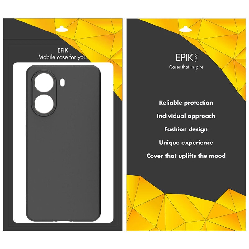 Чохол TPU Epik Black Full Camera для Xiaomi Poco X7 Pro Чорний