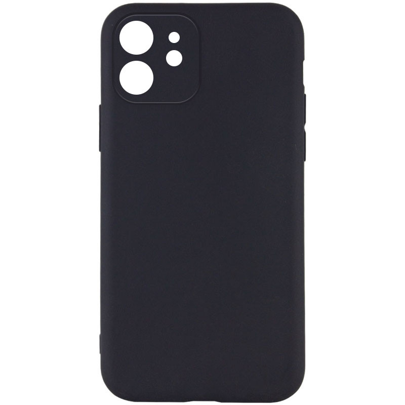 Чохол TPU Epik Black Full Camera для Apple iPhone 12 (6.1") Чорний