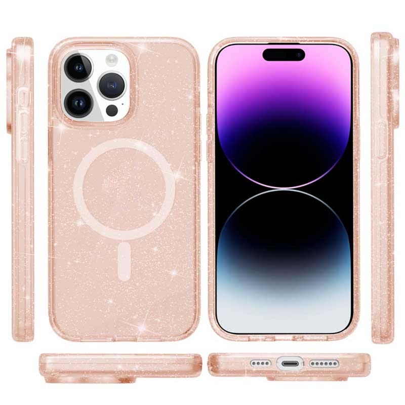 Чохол TPU Galaxy Sparkle Magnetic Fit для Apple iPhone 12 Pro / 12 (6.1")