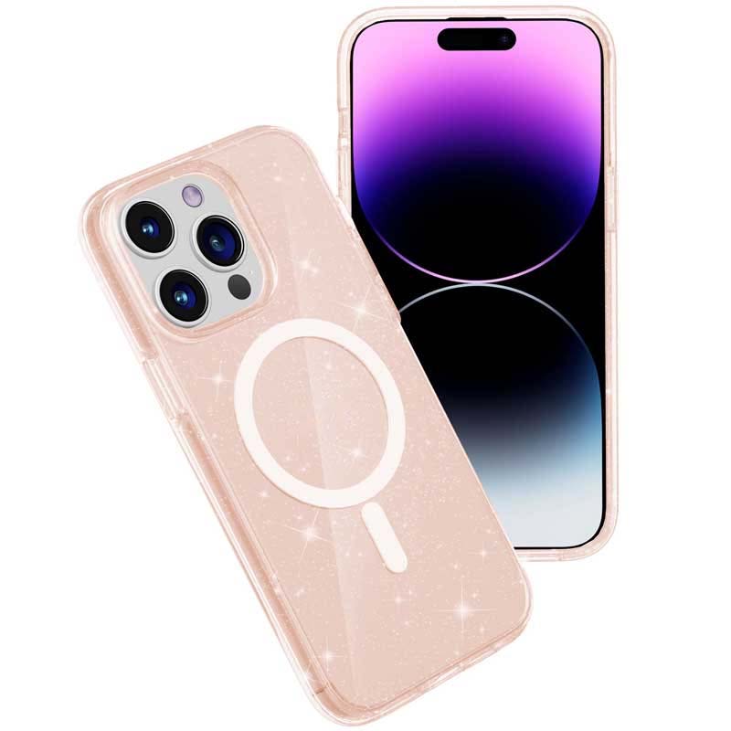 Чохол TPU Galaxy Sparkle Magnetic Fit для Apple iPhone 12 Pro / 12 (6.1")