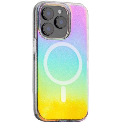 Чохол TPU Galaxy Sparkle Magnetic Fit для Apple iPhone 14 Pro (6.1")