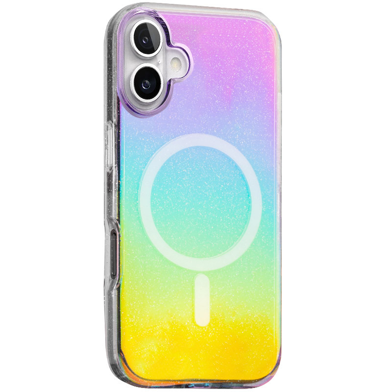 Чохол TPU Galaxy Sparkle Magnetic Fit для Apple iPhone 16 (6.1")
