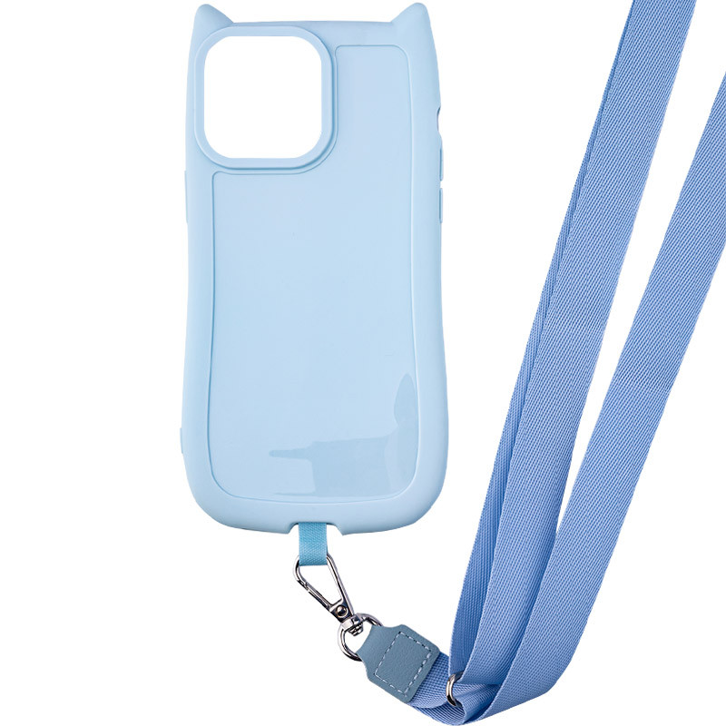 Чохол TPU GETMAN Cat with straps для Apple iPhone 15 Pro Max (6.7")