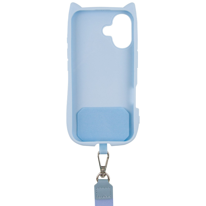 Чохол TPU GETMAN Cat with straps для Apple iPhone 16 Plus (6.7")
