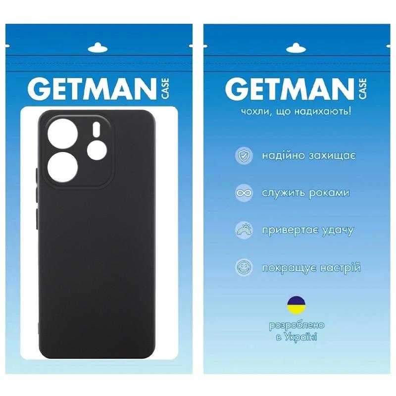 Чохол TPU GETMAN Liquid Silk Full Camera для Xiaomi Redmi Note 14 4G (Int. version)