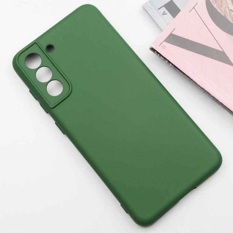 Чохол TPU GETMAN Liquid Silk Full Camera для Samsung Galaxy S21
