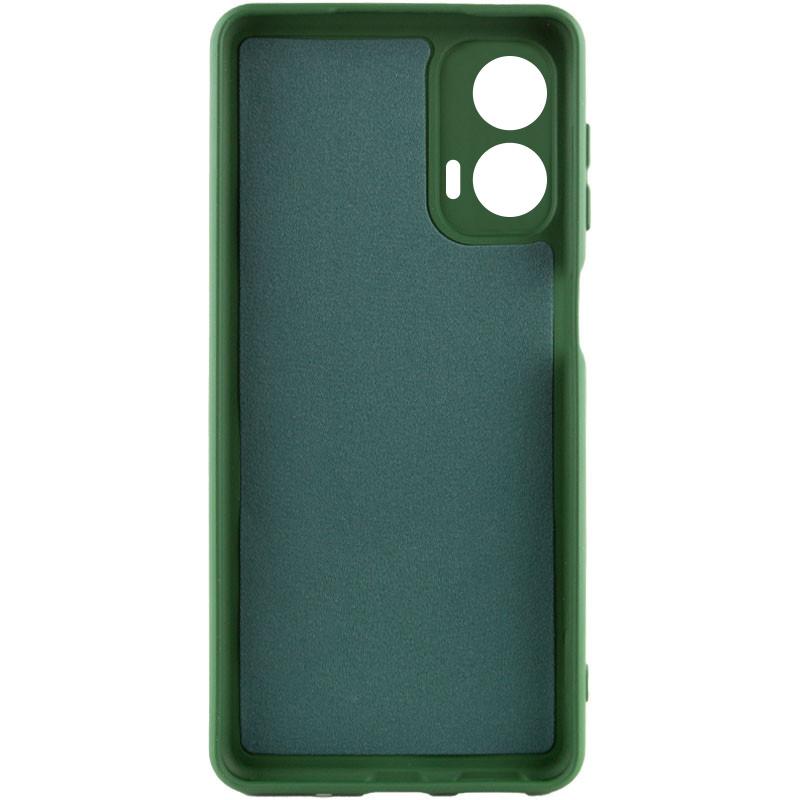 Чохол TPU GETMAN Liquid Silk Full Camera для Motorola Moto G24 Синій / Royal blue