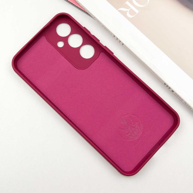 Чохол TPU GETMAN Liquid Silk Full Camera для Samsung Galaxy S24 +
