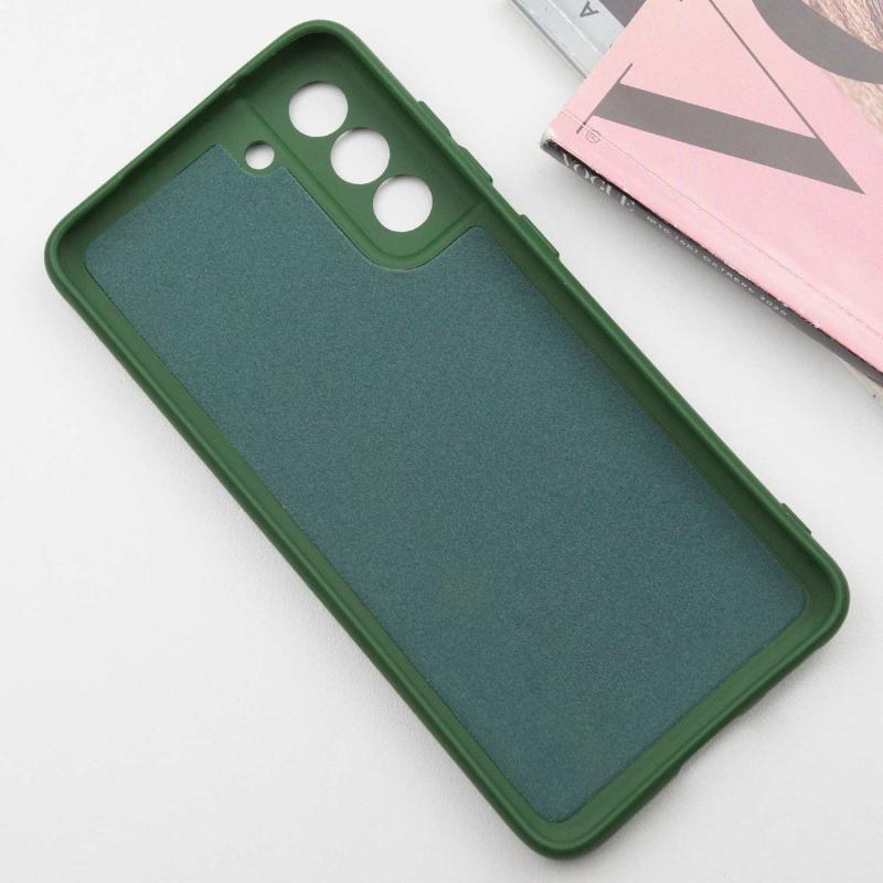 Чохол TPU GETMAN Liquid Silk Full Camera для Samsung Galaxy S21