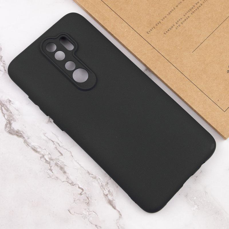 Чохол TPU GETMAN Liquid Silk Full Camera для Xiaomi Redmi Note 8 Pro Синій / Royal blue