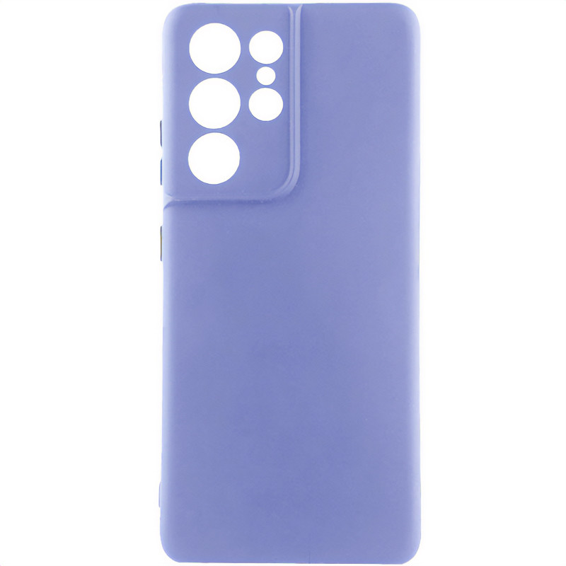 Чохол TPU GETMAN Liquid Silk Full Camera для Samsung Galaxy S22 Ultra