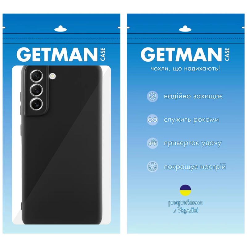 Чохол TPU GETMAN Liquid Silk Full Camera для Samsung Galaxy S22