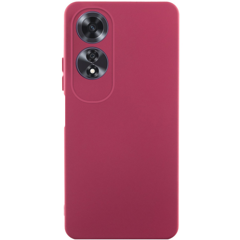 Чохол TPU GETMAN Liquid Silk Full Camera для Oppo A60 4G