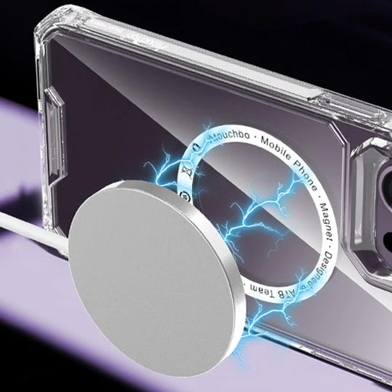 Чохол TPU Gorilla with Magnetic Fit для Apple iPhone 15 (6.1") Clear