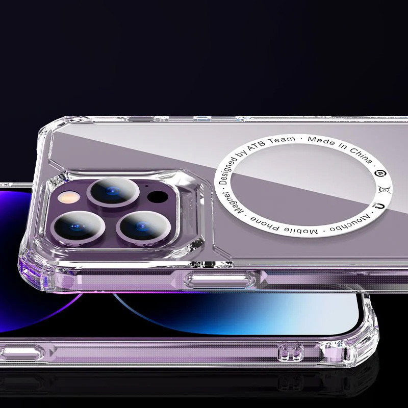 Чохол TPU Gorilla with Magnetic Fit для Apple iPhone 14 Pro Max (6.7") Clear