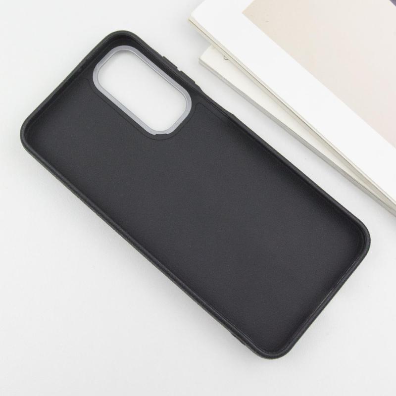 Чохол TPU Leather Toys для Samsung Galaxy A18 / A17 Coffee / Black
