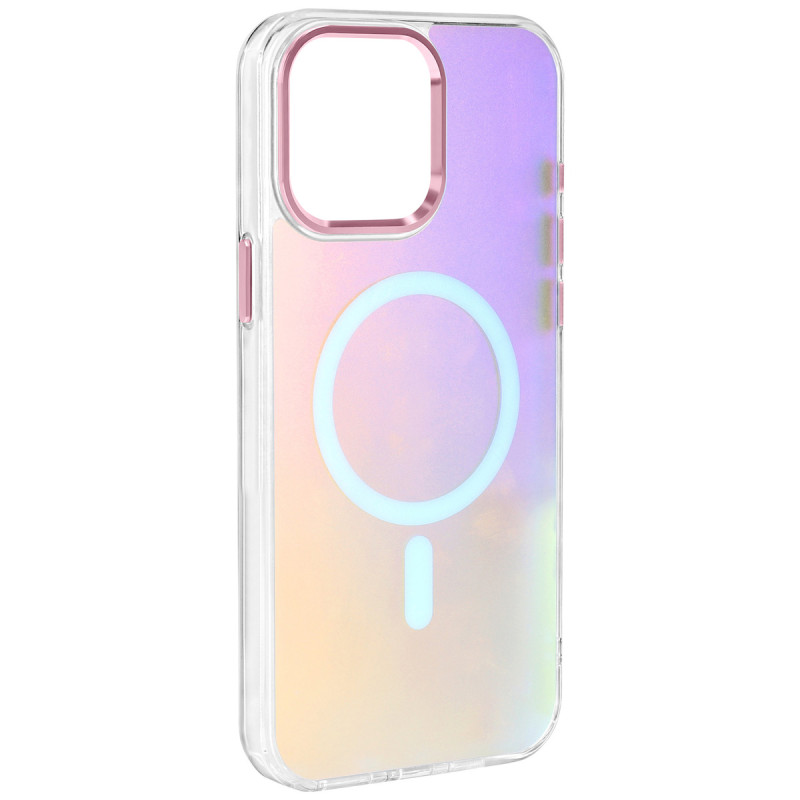 Чохол TPU Lunar Glow Magnetic Fit для Apple iPhone 13 Pro (6.1") Baby Pink