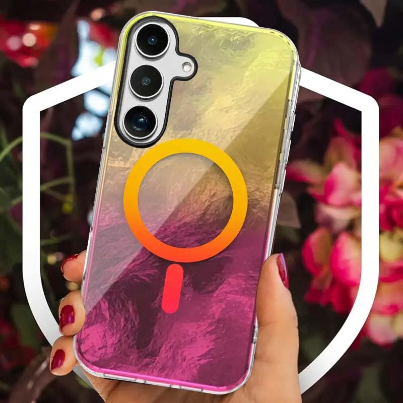 Чохол TPU Shiny Mountain Magnetic Fit для Samsung Galaxy S24 FE