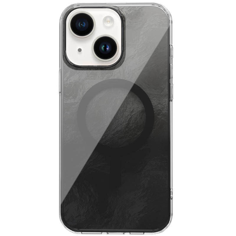 Чохол TPU Shiny Mountain Magnetic Fit для Apple iPhone 14 / 13 (6.1") Black