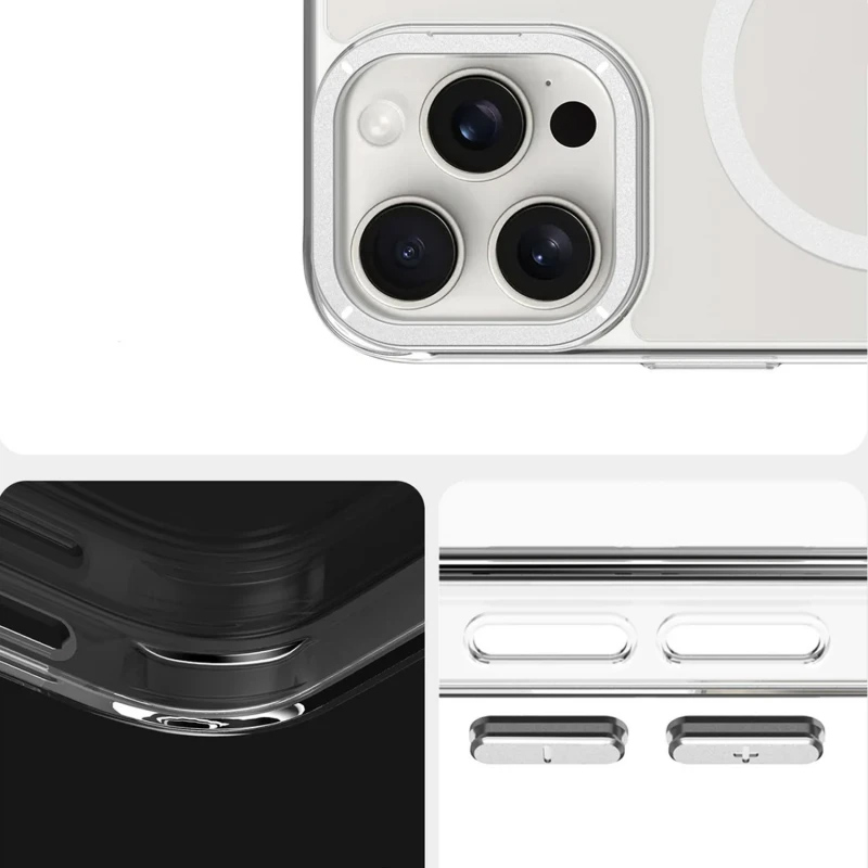 Чохол TPU Space Case Apex with Magnetic Fit для Apple iPhone 15 Pro (6.1")