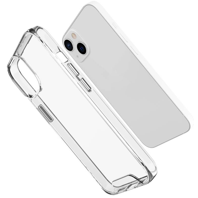 Чохол TPU Space Case transparent для Apple iPhone 15 Plus (6.7") Прозорий
