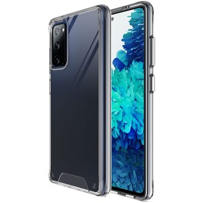 Чохол TPU Space Case transparent для Samsung Galaxy S20 FE Прозорий