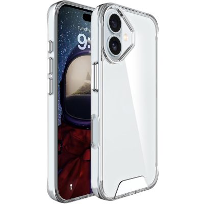 Чохол TPU Space Case transparent для Apple iPhone 17 (6.3") Прозорий