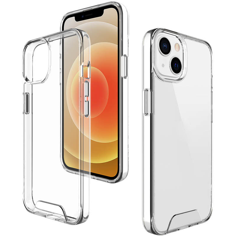 Чохол TPU Space Case transparent для Apple iPhone 15 Plus (6.7") Прозорий