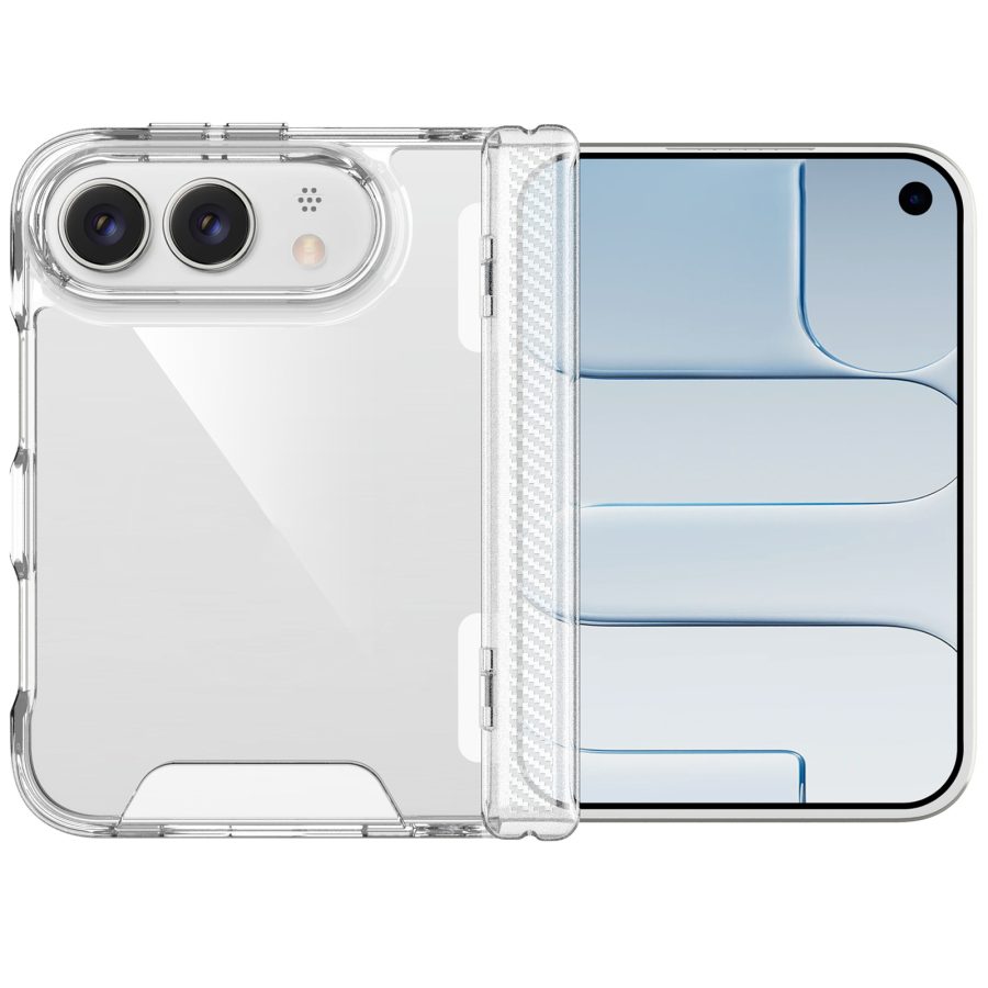 Чохол TPU Space Case transparent для Apple iPhone Duo (5.4/7.6") Прозорий