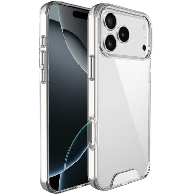 Чохол TPU Space Case transparent для Apple iPhone 17 Pro (6.3") Прозорий
