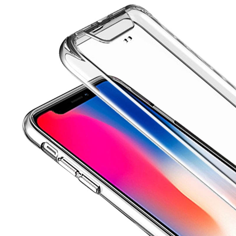 Чохол TPU Space Case transparent для Apple iPhone X / XS (5.8") Прозорий