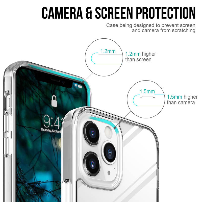 Чохол TPU Space Case transparent для Apple iPhone 13 Pro Max (6.7") Прозорий
