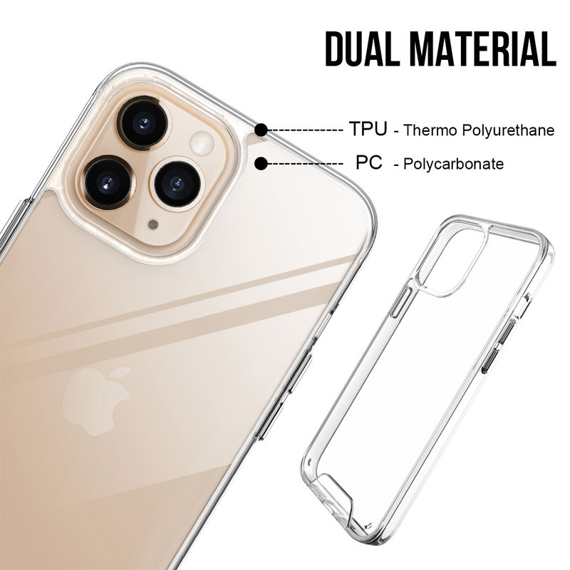 Чохол TPU Space Case transparent для Apple iPhone 13 Pro Max (6.7") Прозорий