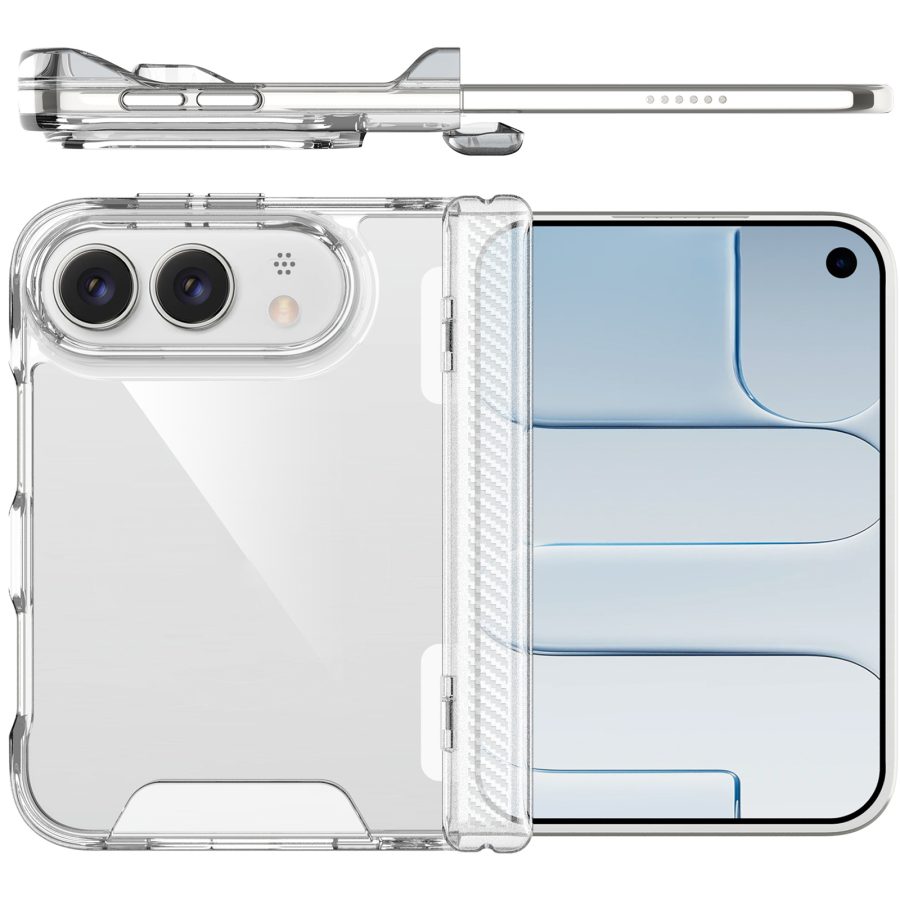 Чохол TPU Space Case transparent для Apple iPhone Duo (5.4/7.6") Прозорий