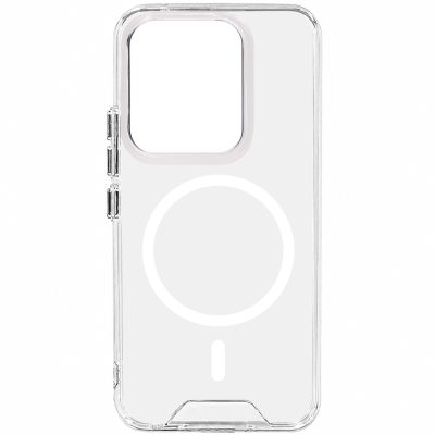 Чохол TPU Space Case with Magnetic Fit для Xiaomi Redmi Note 14 4G (Europe version) Прозорий