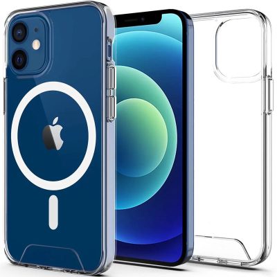 Чохол TPU Space Case with Magnetic Fit для Apple iPhone 11 (6.1") Прозорий